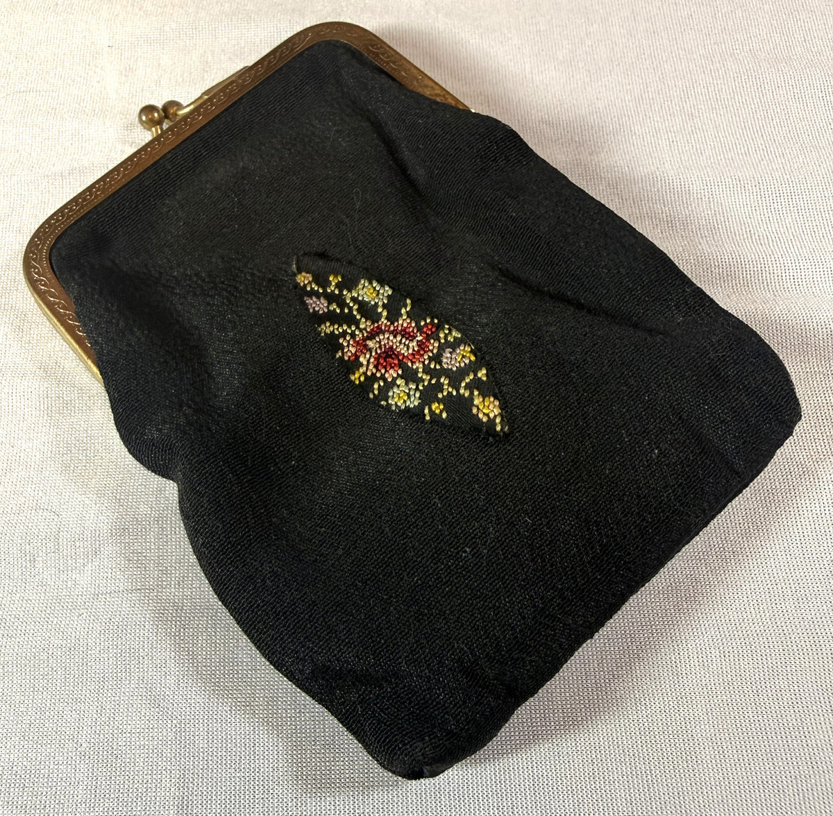 Rare One of a Kind - Late 1930s or 1940s Cigarette Purse and attaching lighter
