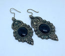 Black Dangle Earrings - New Romantic, Goth, Alternative