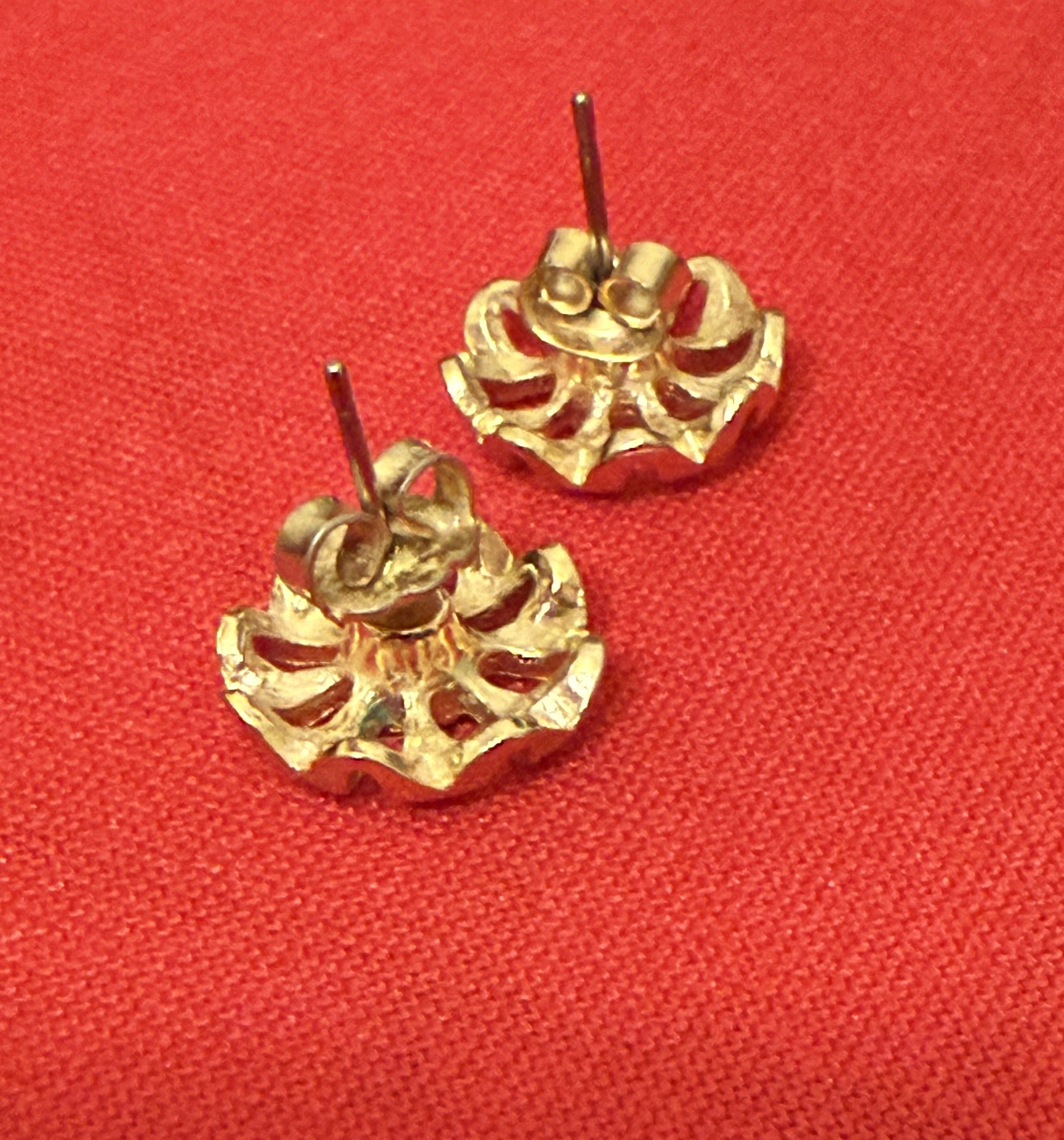 AVON Vintage Garnet Stone, January Birthday Collection Pierced, Dainty, Gifts