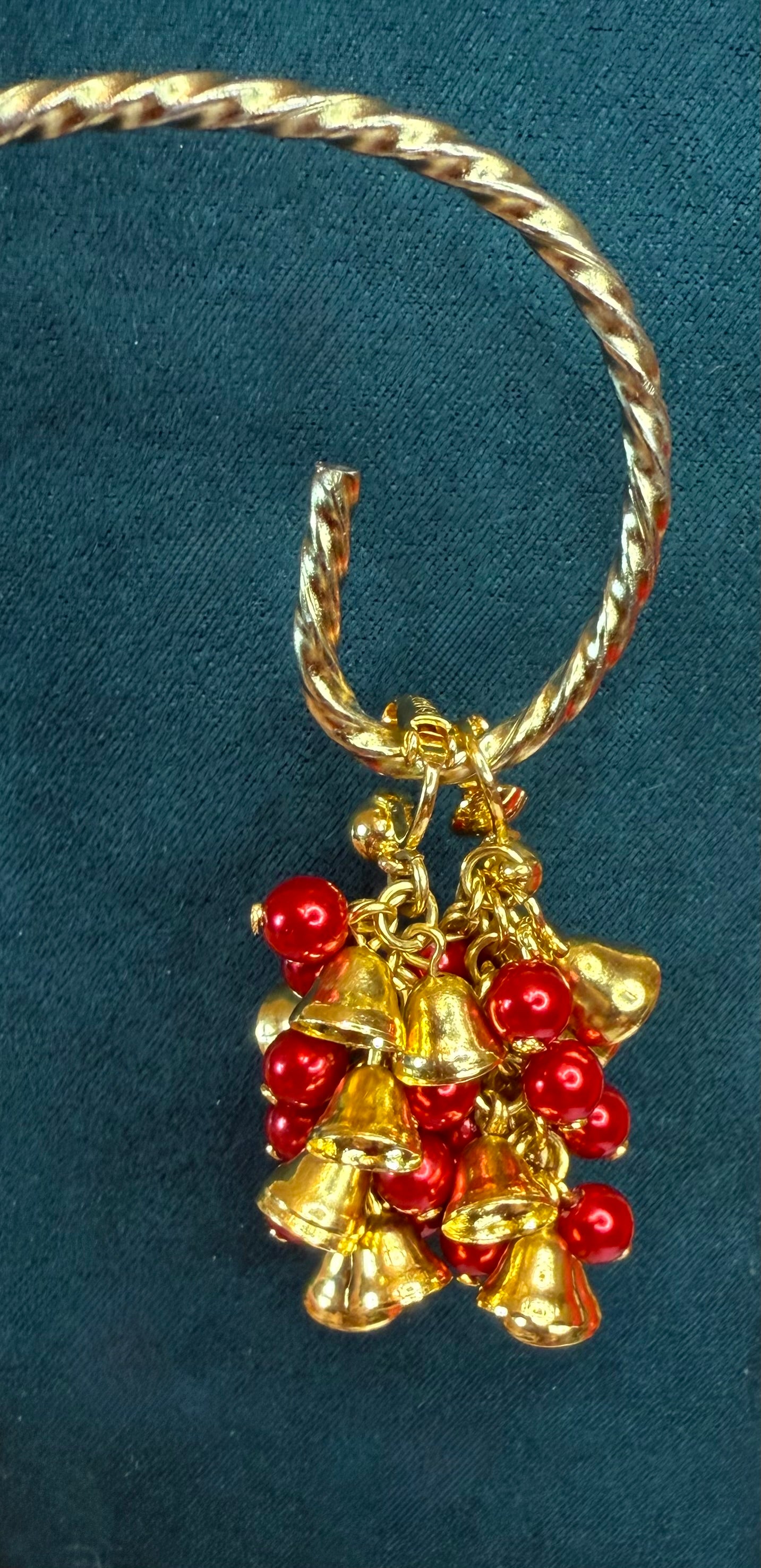 AVON Vintage Holiday Earrings, Clip-Ons and Dog Brooch