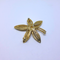 Vintage Flower Brooch - Gold Tone, Signed by ART