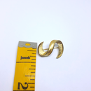 Trifari Signed S Insignia Pin, Gold Tone, 1970s