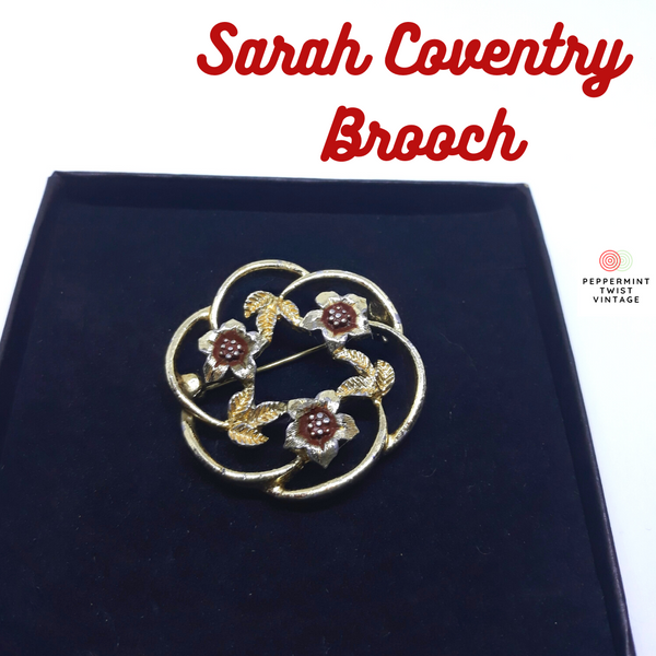 Lovely, Versatile Sarah Coventry Brooch 1960s/70s