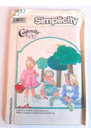 Simplicity 7987 Cinderella, Girl's Size 2  Uncut Dress Pattern