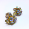 Gorgeous Aurora Borealis Statement Earrings - 1950/60s Glamour - Ideal for Weddings