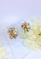 Gorgeous Aurora Borealis Statement Earrings - 1950/60s Glamour - Ideal for Weddings